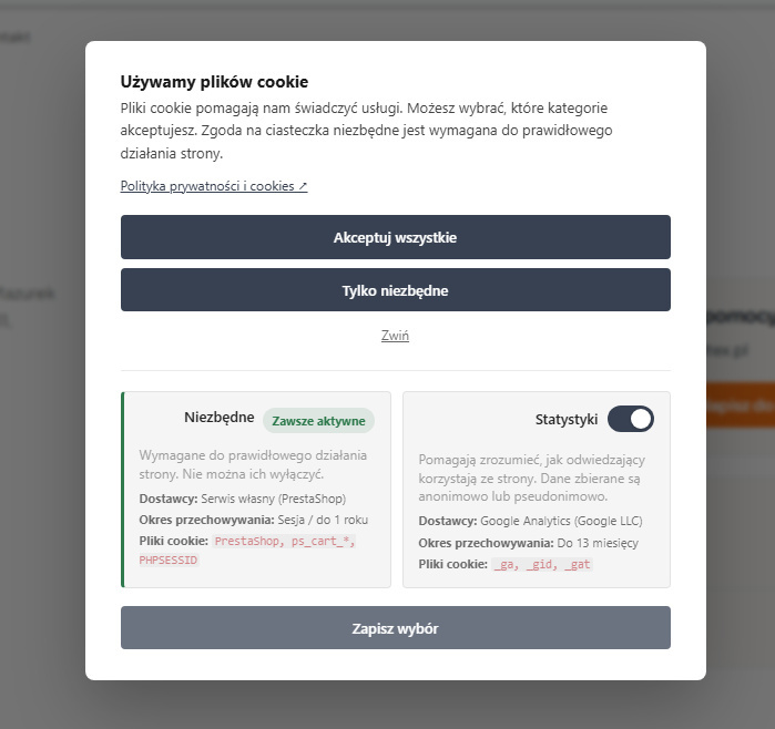 GDPR Cookie Consent Banner for PrestaShop | Consent Mode v2