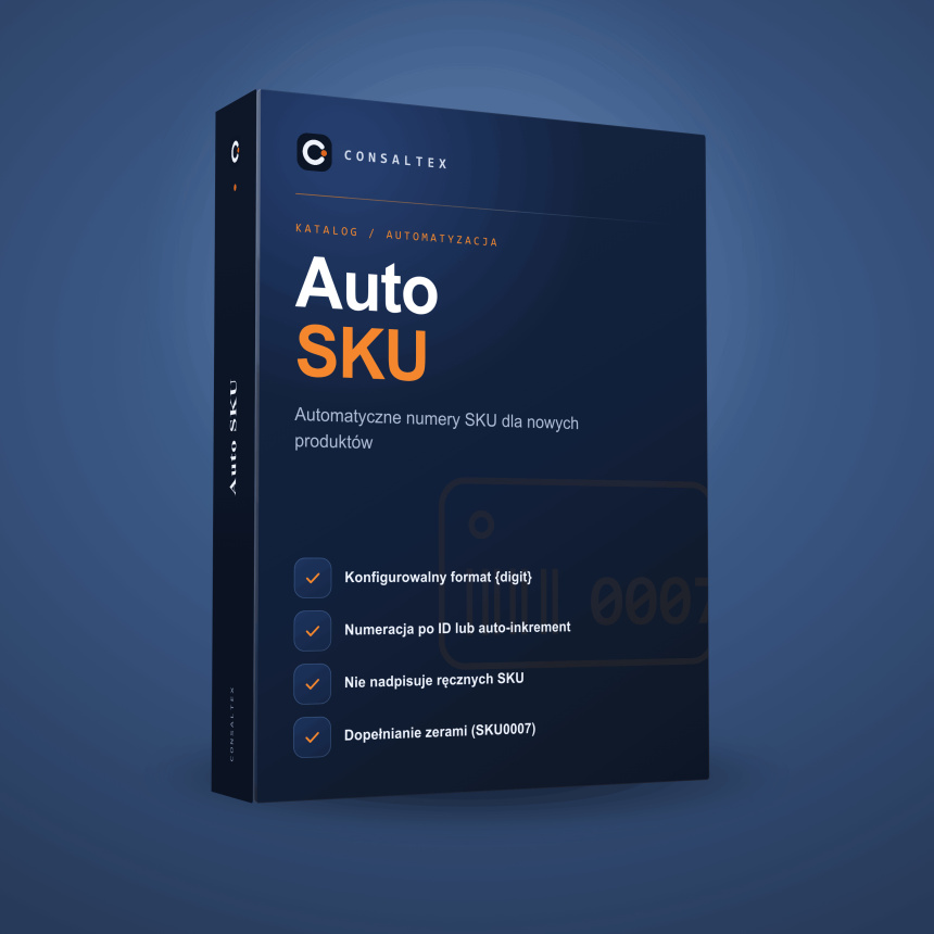 Automatic SKU for PrestaShop — product codes, hands-off