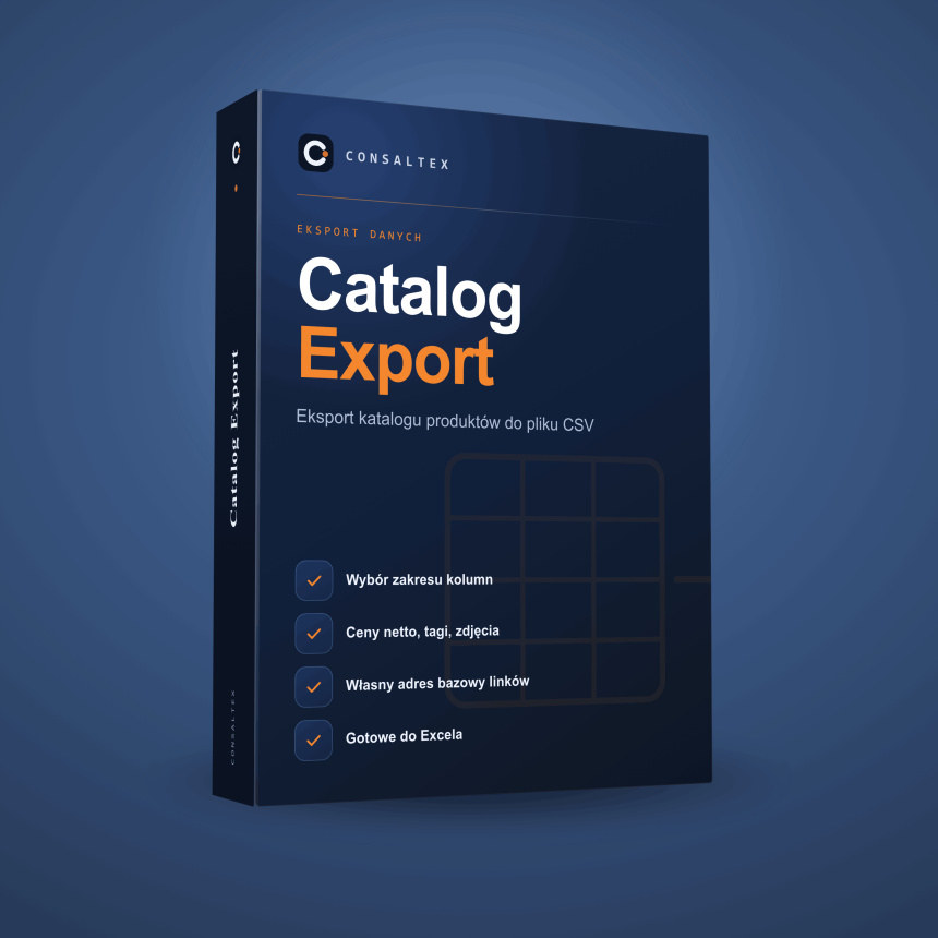 PrestaShop product export to CSV — catalog to Excel
