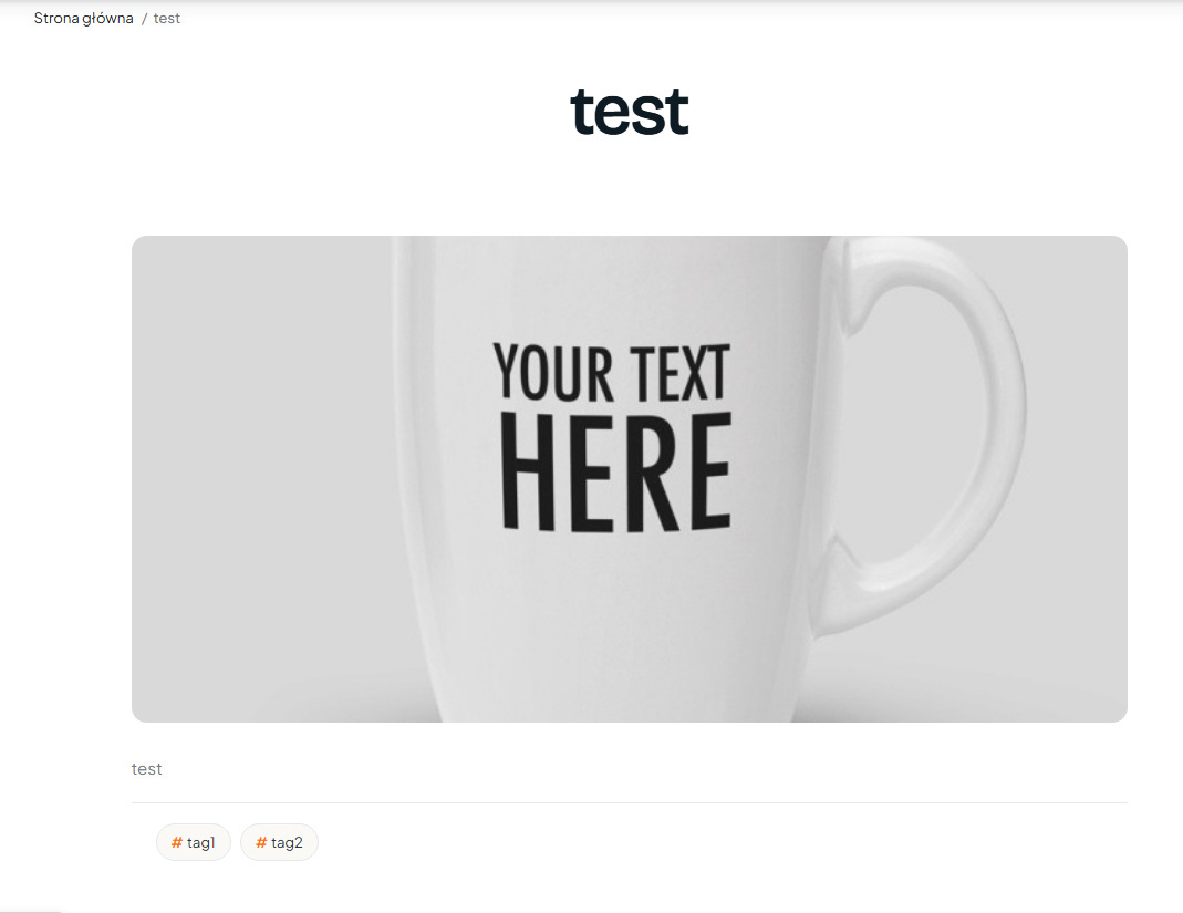Tags & images for CMS pages in PrestaShop — linking & SEO
