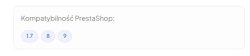 Wyróżniony block cech produktu — PrestaShop