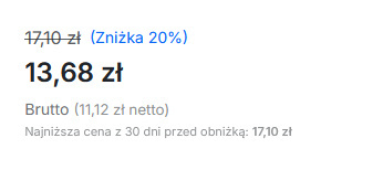 Omnibus for PrestaShop — lowest price in 30 days