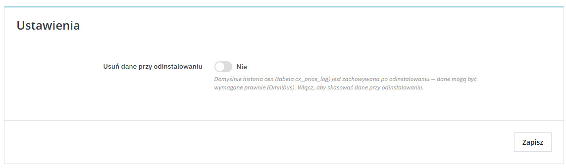 Omnibus for PrestaShop — lowest price in 30 days