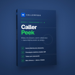 CallerPeek — who's calling your store | PrestaShop module + app