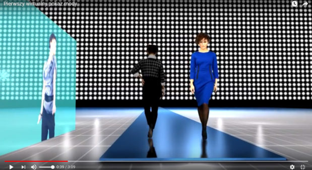 Wirtualny pokaz mody